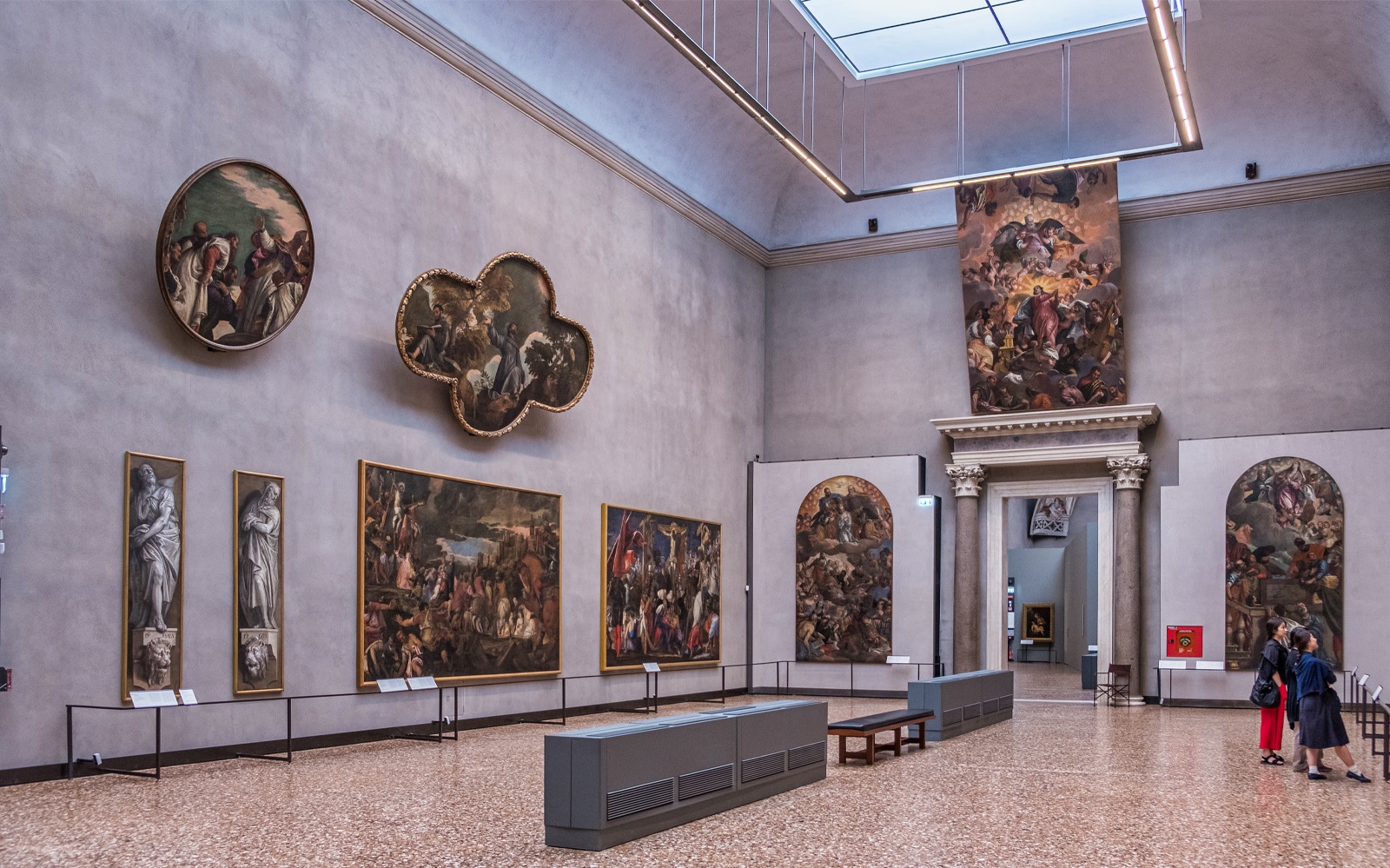 Visitors exploring art in Florence's Uffizi and Accademia Galleries with priority access.
