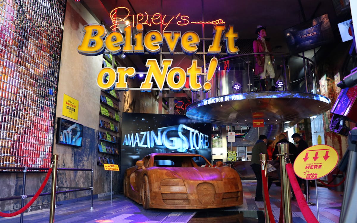 tickets to ripley's believe it or not! and 1 hour canal cruise-2 tickets to ripley's believe it or not! and 1 hour canal cruise-2