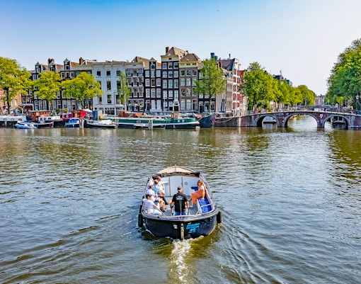 paseo en barco Ámsterdam