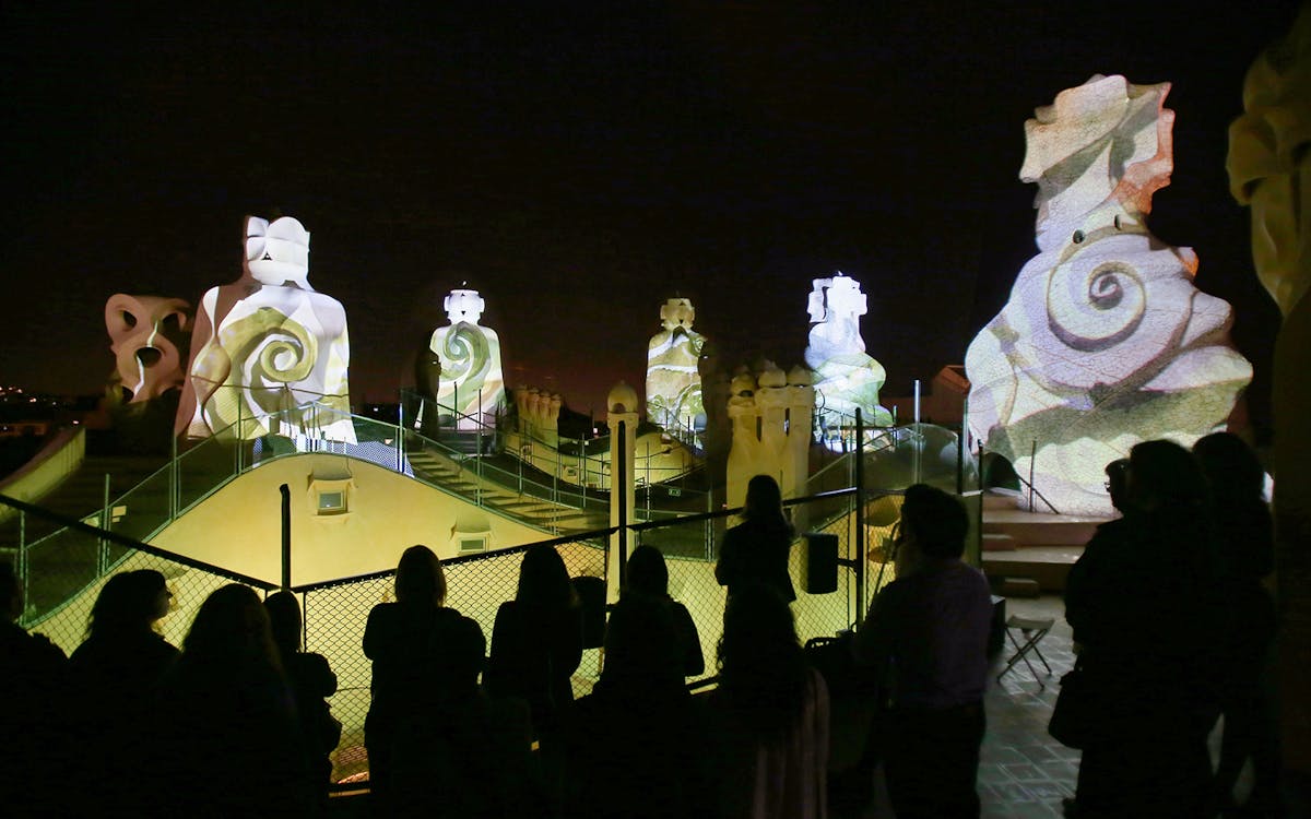 casa milà - la pedrera : visite nocturne-6 casa milà - la pedrera : visite nocturne-6