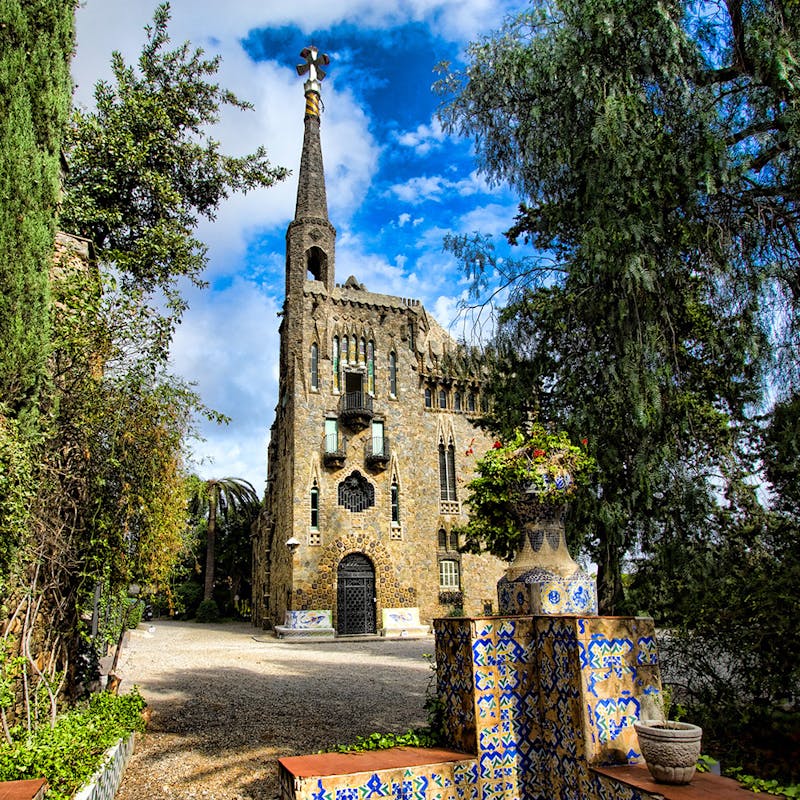 gaudi barcelona - torres bellesguard