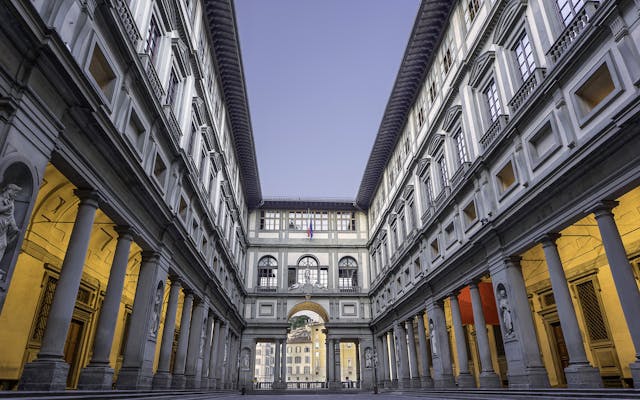 Florence in February - Uffizi