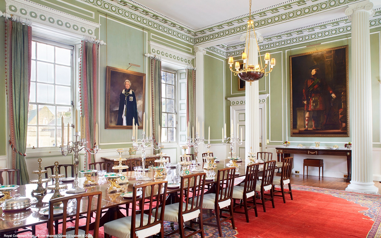 Royal dining room