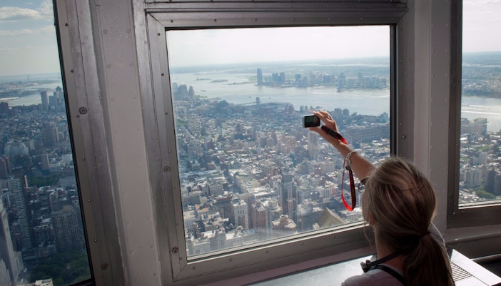 Empire State Building sunset