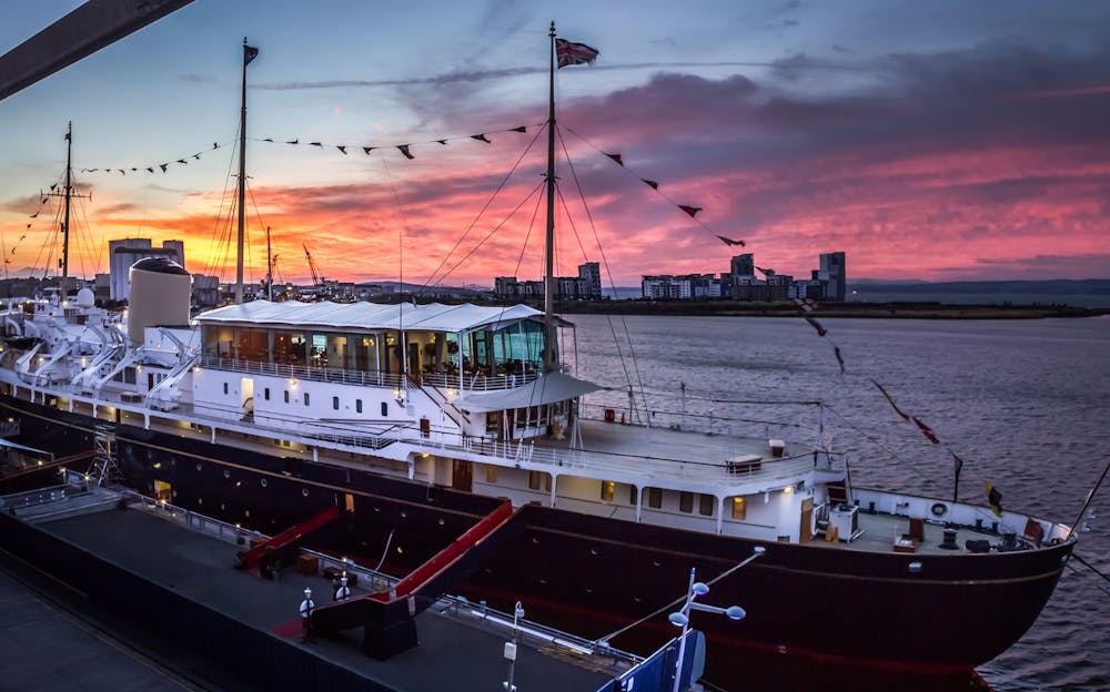 royal yacht britannia private events