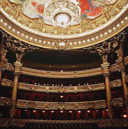 Get the best seats with our Paris Opera House seating chart