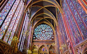 Sainte Chapelle Paris - Sainte Chapelle interior
