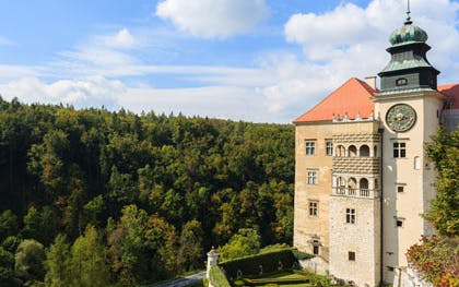 national park and pieskowa skala castle-1 national park and pieskowa skala castle-1