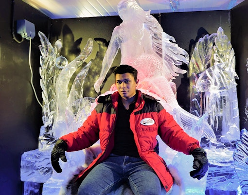 Ice Hotel Gallery en Snow City, Singapur