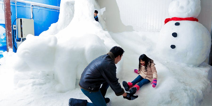 Singapore in June - snow city
