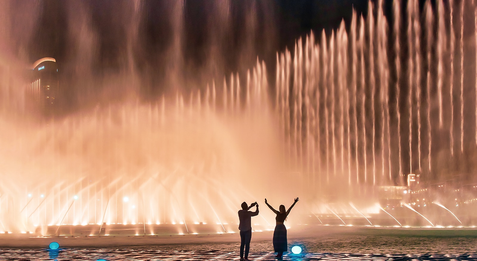 Dubai Fountain - Burj Khalifa Lake