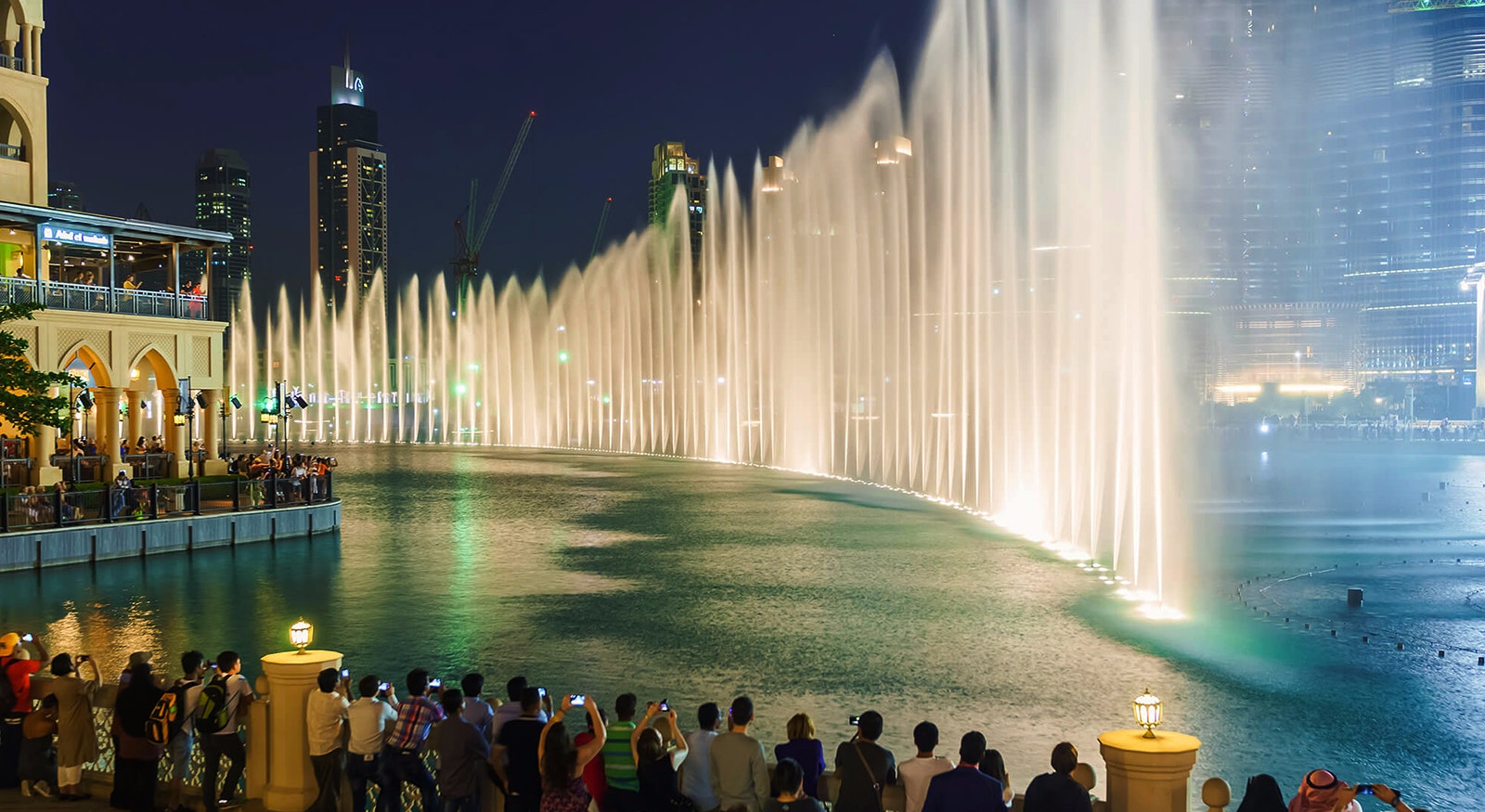 Dubai Fountain - Burj Khalifa Lake
