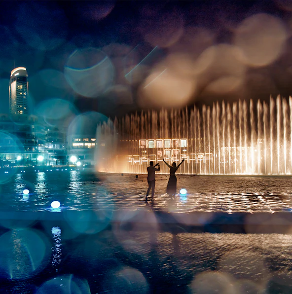 Complete your trip to Dubai with the fountain show
