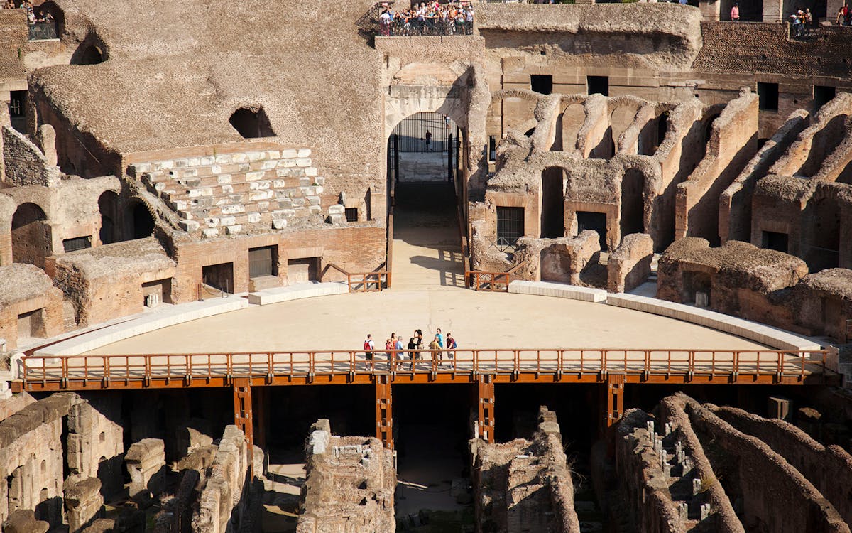 Express Colosseum Tour w/ Gladiator’s Entrance and Arena Floor