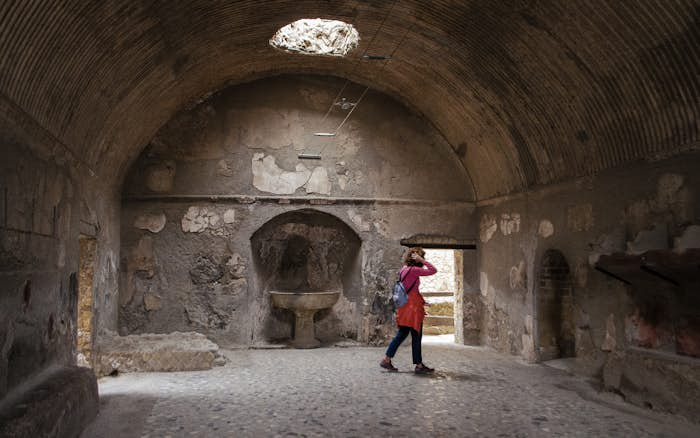 tourist map of herculaneum