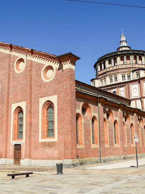 Santa Maria delle Grazie in Milan, site of The Last Supper painting.