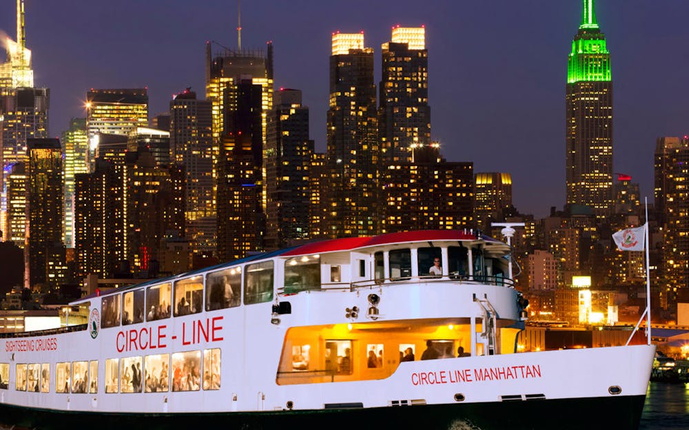 Circle Line New York Harbour Lights Cruise Only £28.41 Tickets.co.uk
