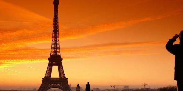 paris in April - eiffel tower