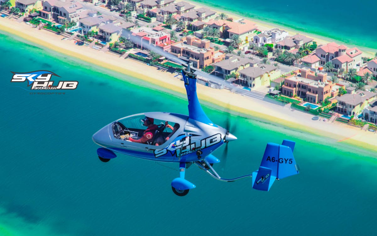 skyhub gyrocopter: private mini flight experience at the palm drop zone-0 skyhub gyrocopter: private mini flight experience at the palm drop zone-0