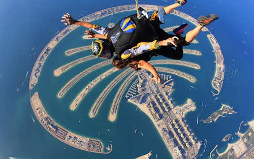 Skydiving In Dubai