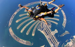 dubai skydiving palm drop zone