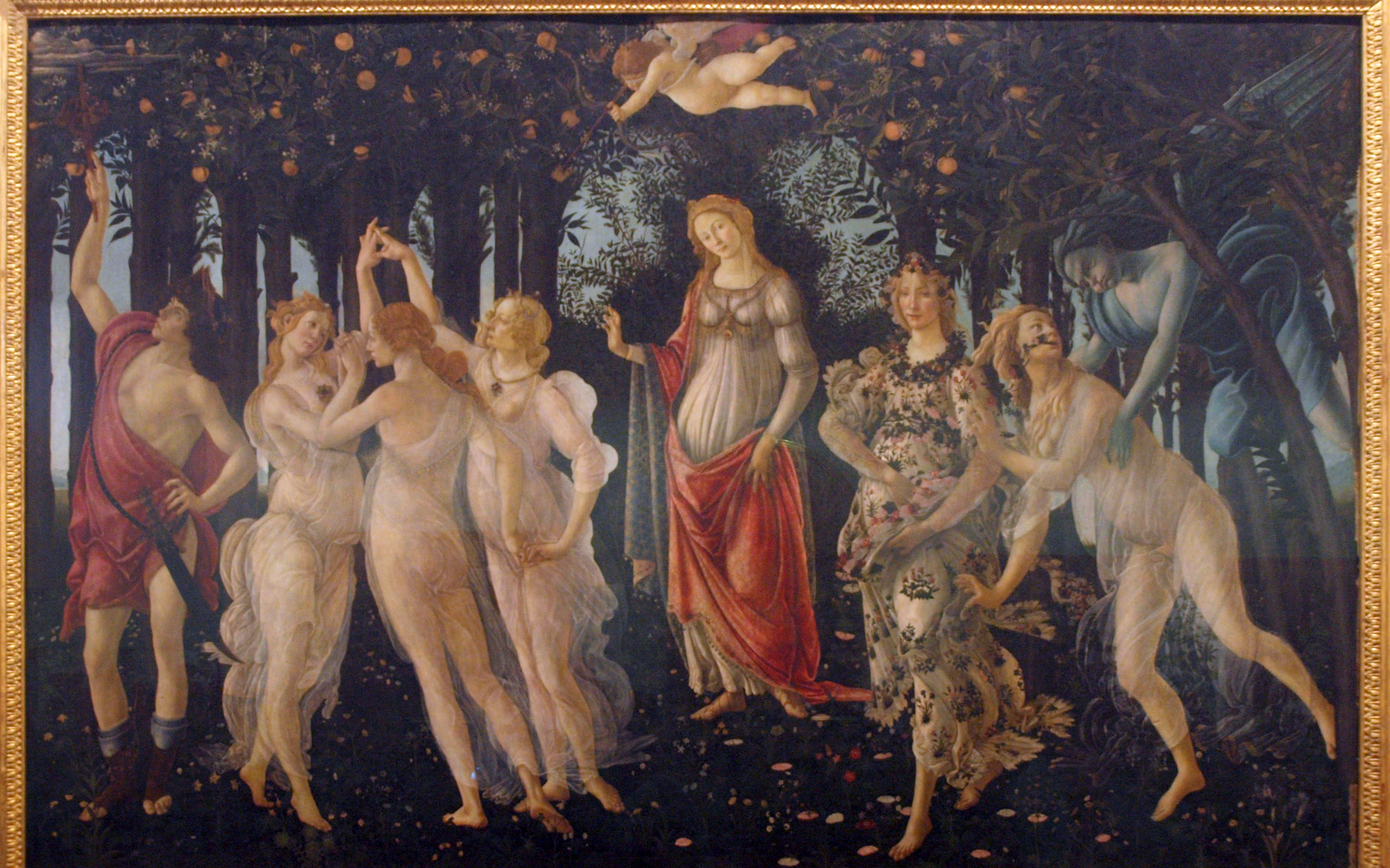 Sandro Botticelli na Galeria Uffizi | História, pinturas