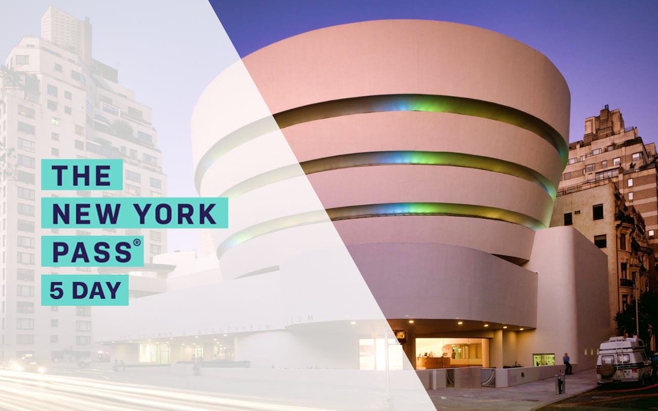 Guggenheim Museum exterior in New York City, featured in 5 Day New York Pass.
