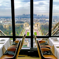 Lunch at the Eiffel Tower
