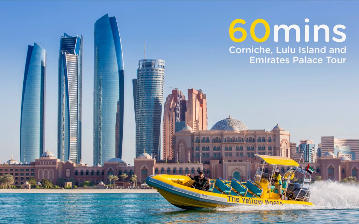 60 minutes emirates palace, corniche & lulu island tour by the yellow boats-0 60 minutes emirates palace, corniche & lulu island tour by the yellow boats-0