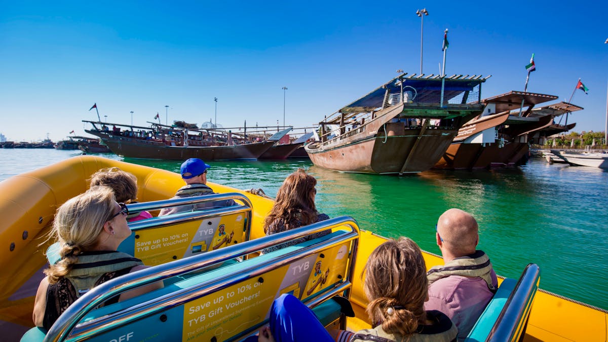 yellow boat abu dhabi