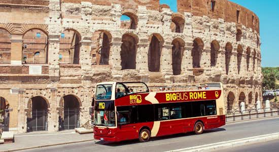 Big Bus Rome 2 days hop on hop off
