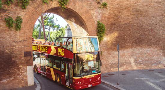 Big Bus Rome 3 days hop on hop off