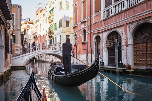 Begeleide wandeltour door Venetië met gondeltocht