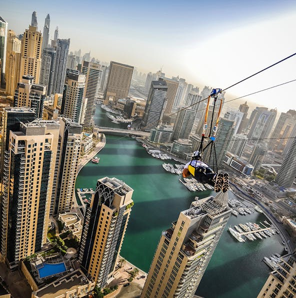 Xline Dubai Marina – Your Guide To The World’s Longest Urban Zipline