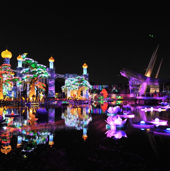 Discover the stunning magic of Dubai Garden Glow