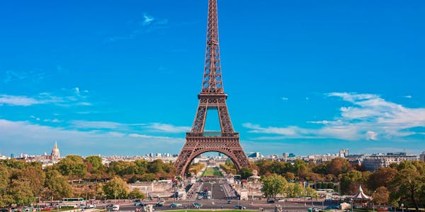 paris in january - eiffel tower