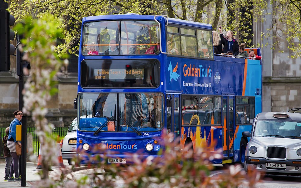 bus tour and london eye