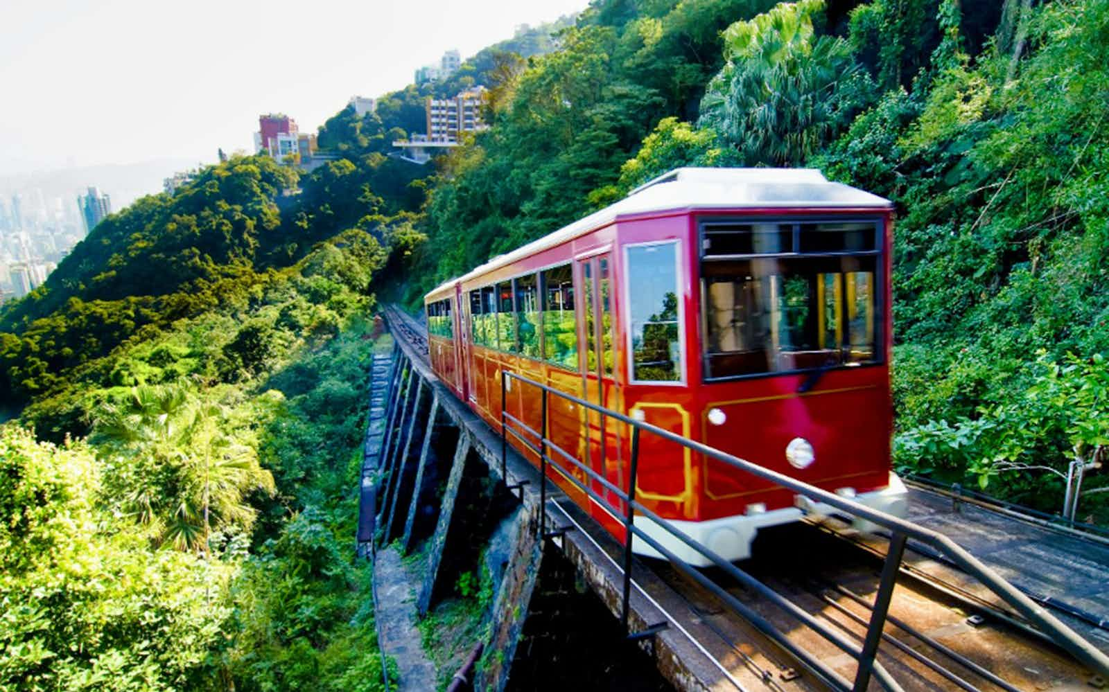 date in hong kong peak tram