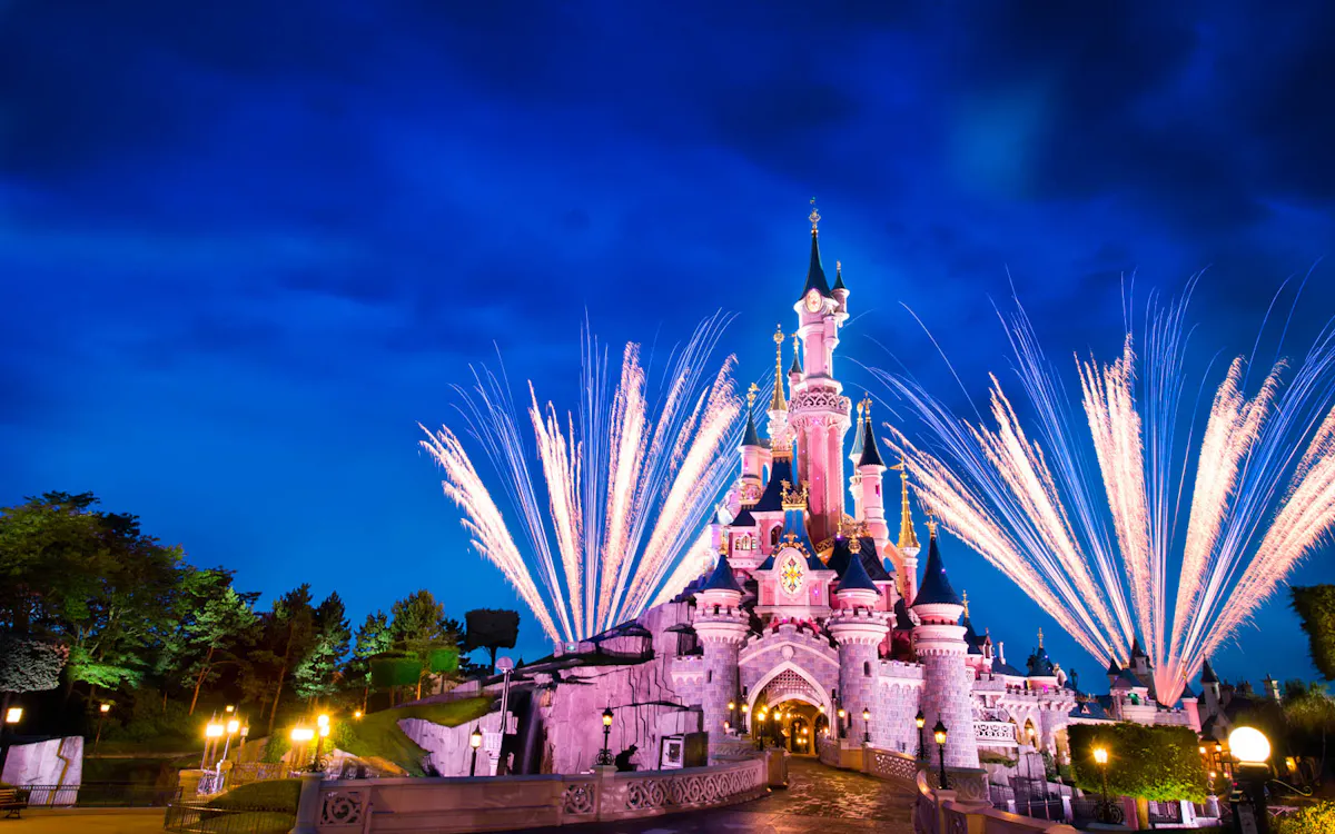 paris in april - disneyland paris