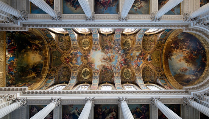 Queen's chamber ceiling