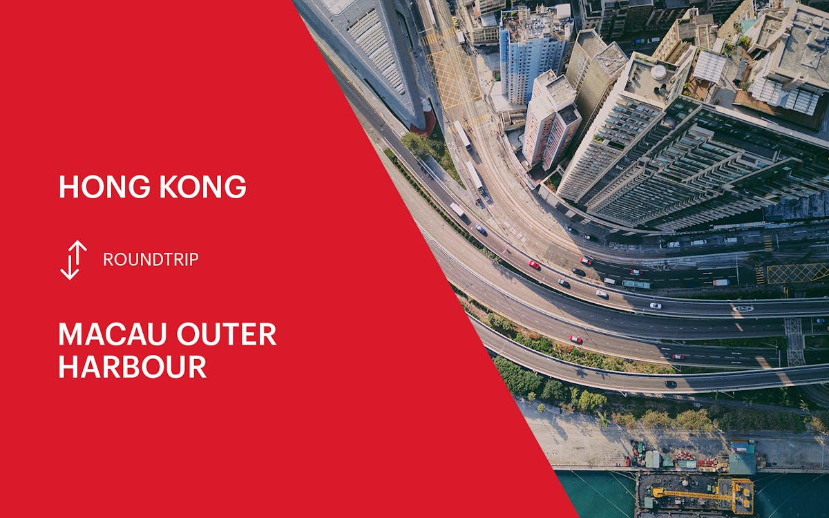 turbojet ferry transfers between hk & macau outer harbour- round trip-2 turbojet ferry transfers between hk & macau outer harbour- round trip-2