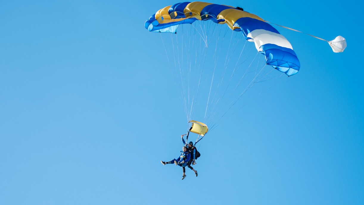 Tandem Skydiving in Gold Coast - Tandem Fall