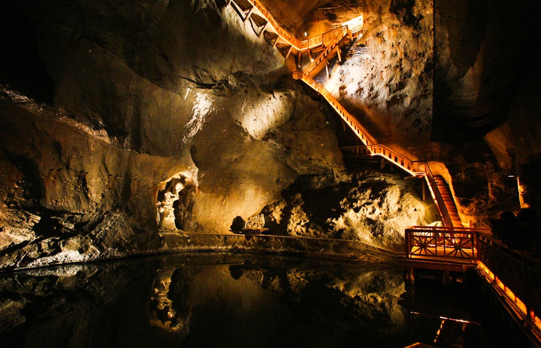 Salzbergwerk Wieliczka von innen