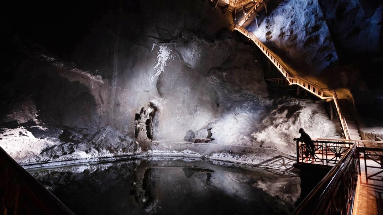 Salzbergwerk Wieliczka von innen