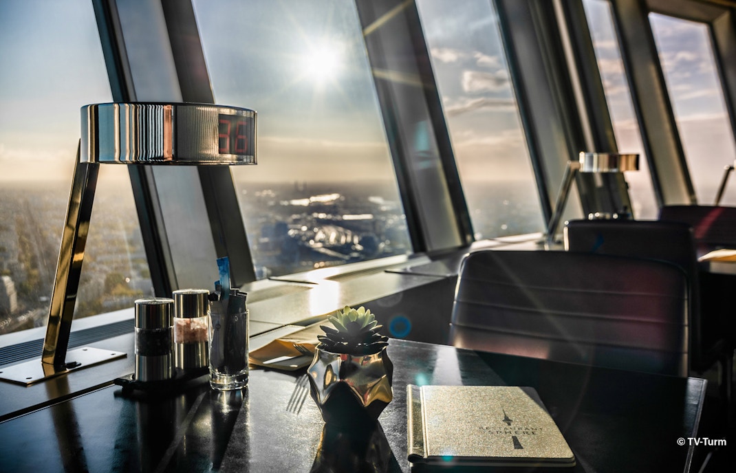 Breakfast at Berlin TV Tower