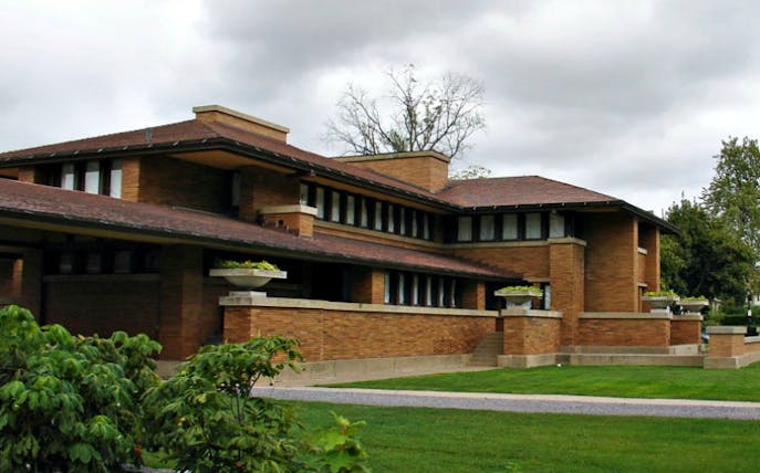 Frank Lloyd Wright's Darwin D. Martin House in Buffalo, New York.