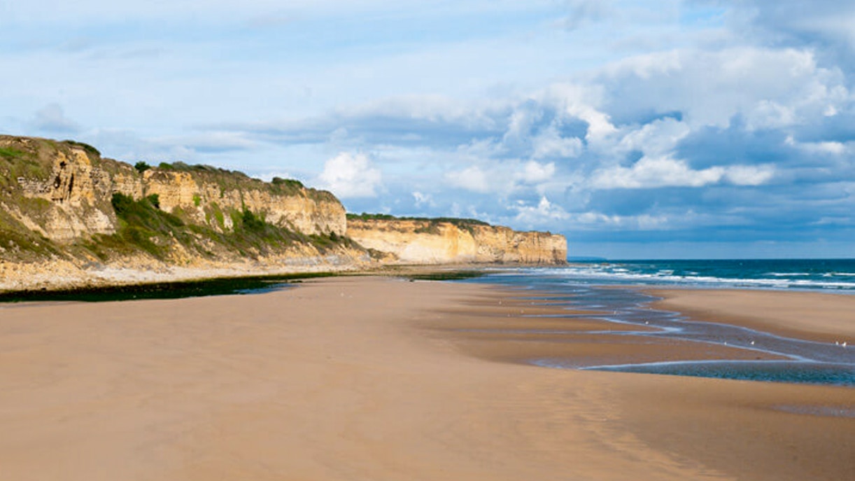 le più belle spiagge della normandia durante il tour della normandia