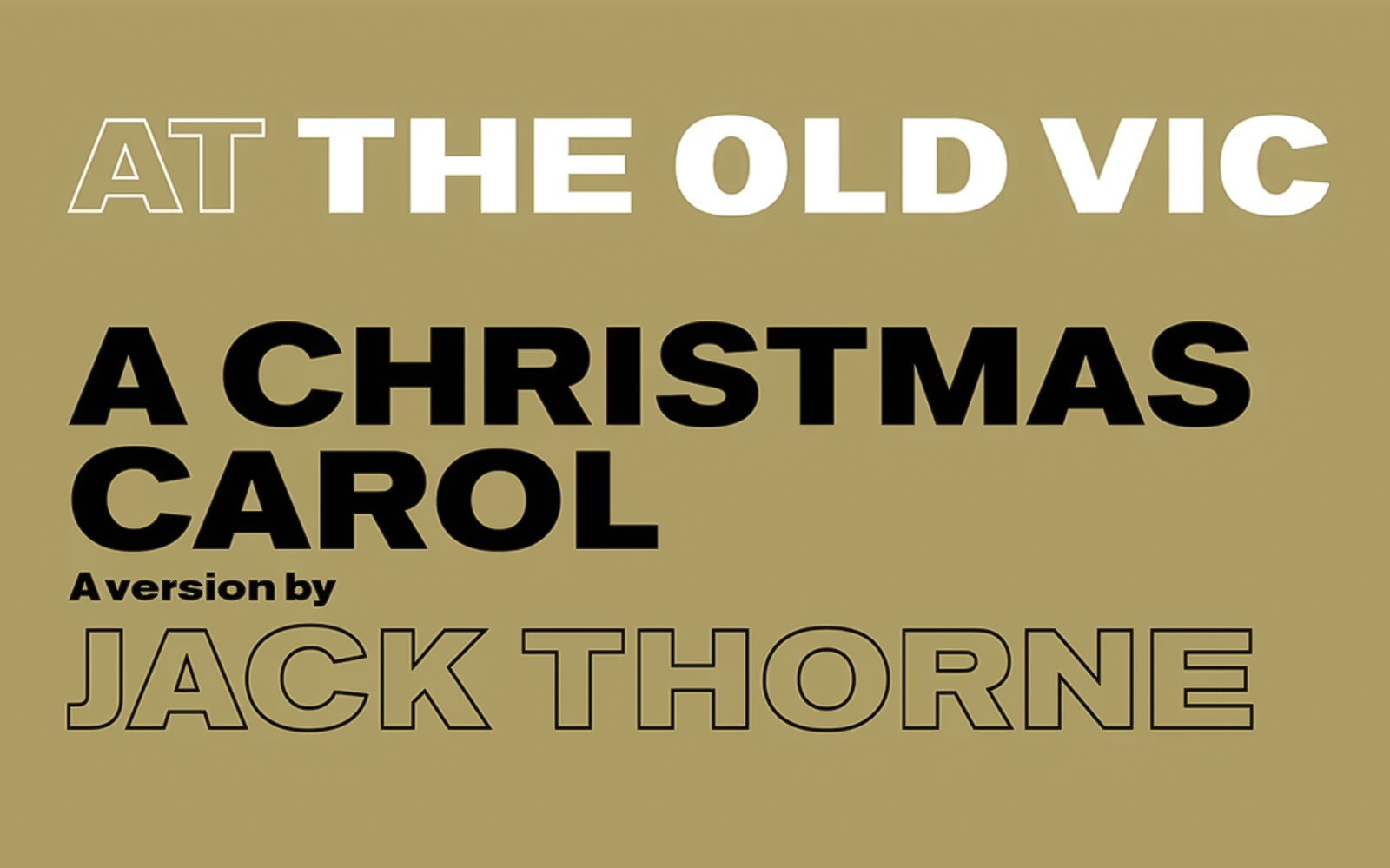 A Christmas Carol Tickets West End Play Old Vic Theatre