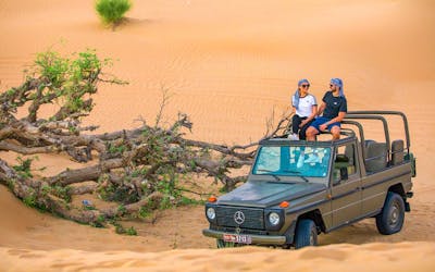 Al Marmoon Oasis Bedouin Heritage Safari by Vintage Mercedes