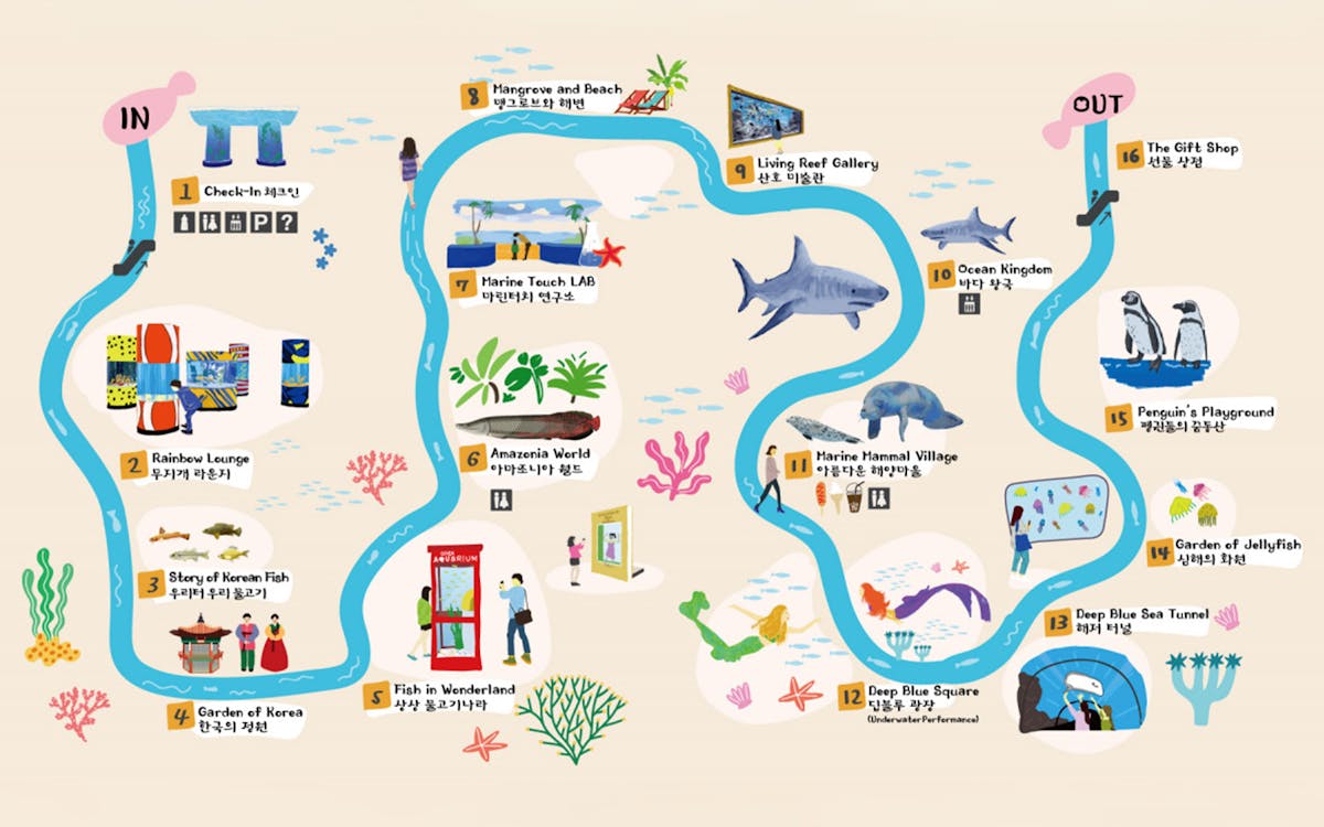 coex aquarium admission ticket-5 coex aquarium admission ticket-5